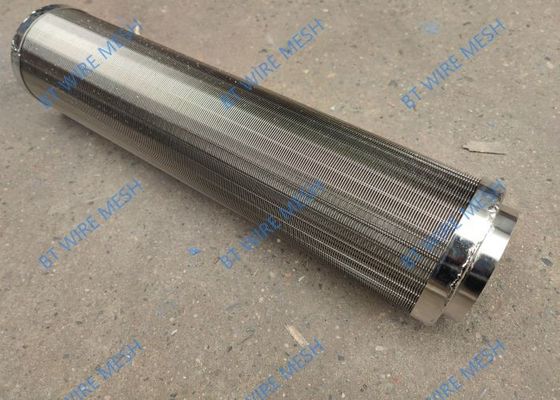 Stainless Steel 0.2mm Slot Wedge Wire Filter Elements